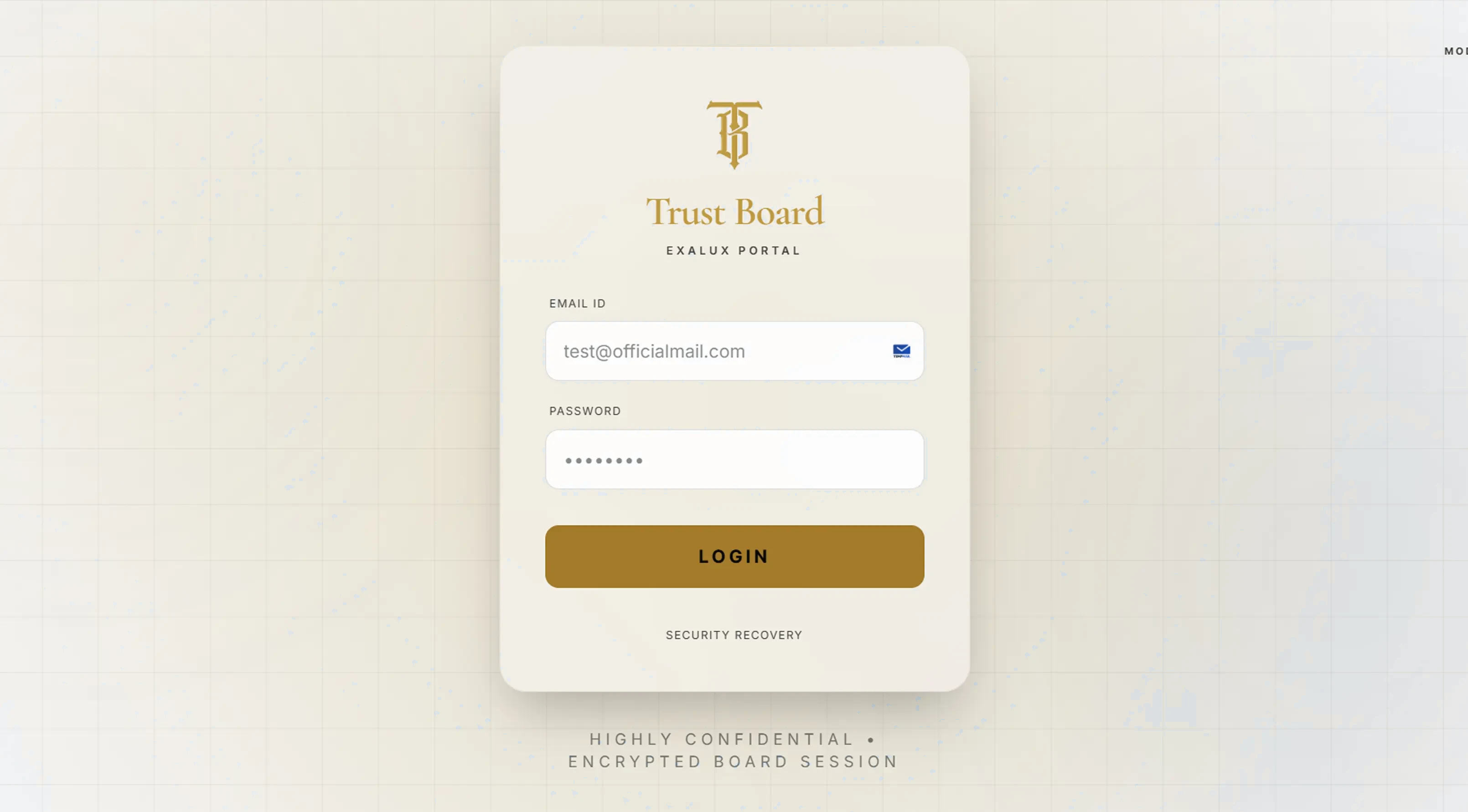 Company Secretary Console — TrustBoard